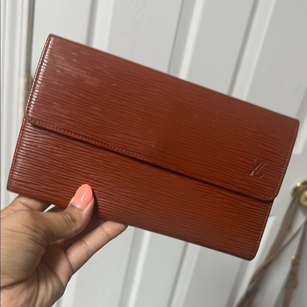 COPY - Louis Vuitton Epi brown Wallet